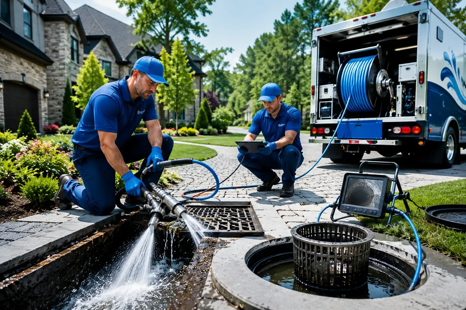 Local outdoor drain cleaning professionals in Le Center, MN